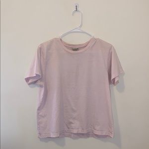 Pink L.L.Bean Tee, Short-Sleeve Crewneck